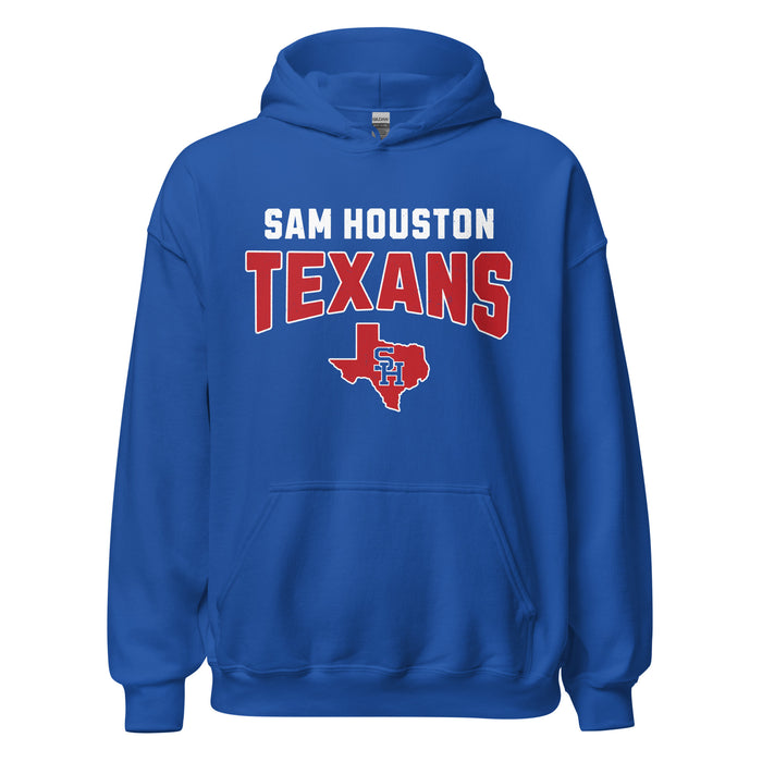 Sam Houston High School Texans Royal Blue Classic Unisex Hoodie 234