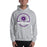 Man wearing a Klein Cain High School Hurricanes Sport Grey Classic Hoodie 04