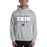 Man wearing a Klein Cain High School Hurricanes Sport Grey Classic Hoodie 07