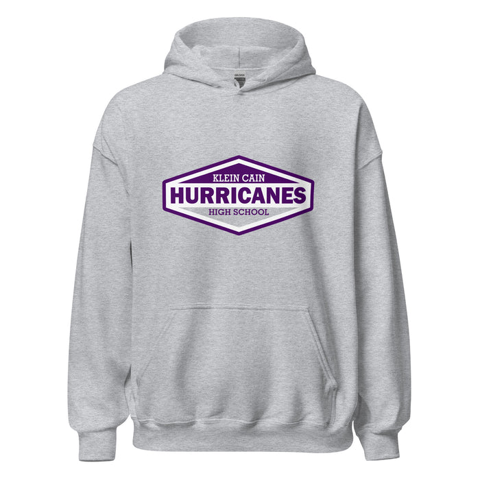 Klein Cain High School Hurricanes Sport Grey Classic Hoodie 09