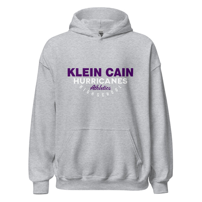 Klein Cain High School Hurricanes Sport Grey Classic Hoodie 12