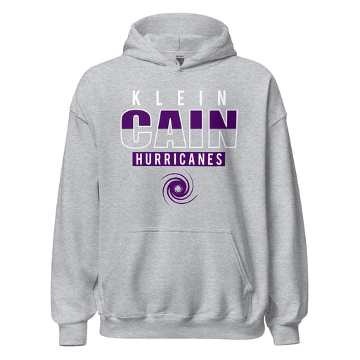 Klein Cain High School Hurricanes Sport Grey Classic Hoodie 23