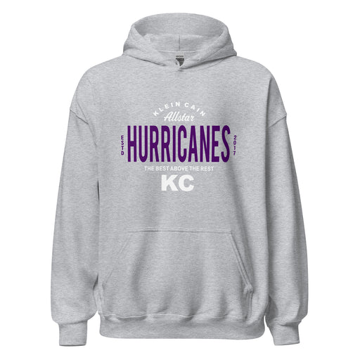 Klein Cain High School Hurricanes Sport Grey Classic Hoodie 40