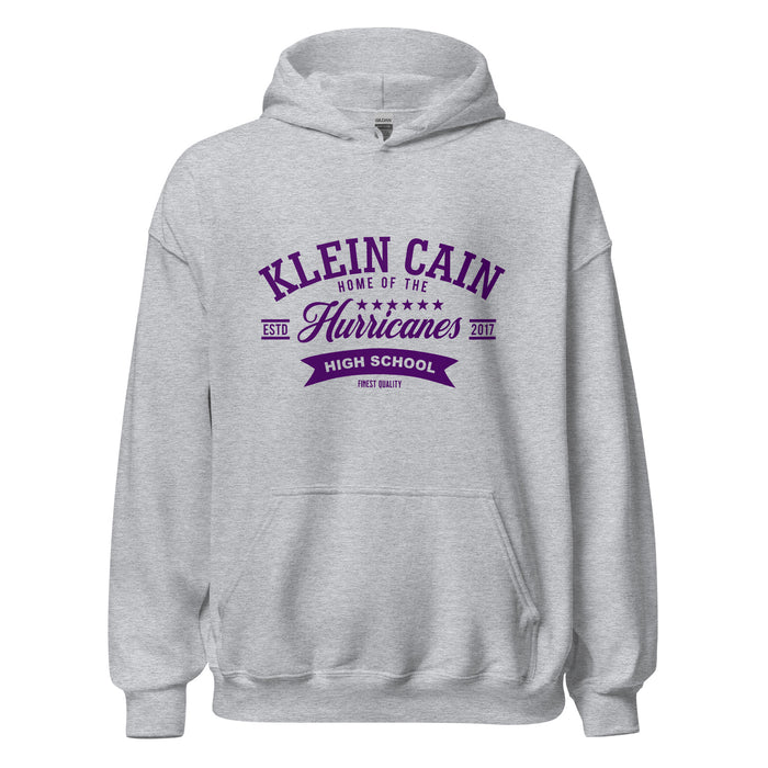 Klein Cain High School Hurricanes Sport Grey Classic Hoodie 96