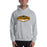 Man wearing a Klein Oak High School Panthers Sport Grey Classic Unisex Hoodie 09