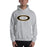 Man wearing a Klein Oak High School Panthers Sport Grey Classic Unisex Hoodie 08