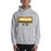 Man wearing a Klein Oak High School Panthers Sport Grey Classic Unisex Hoodie 49