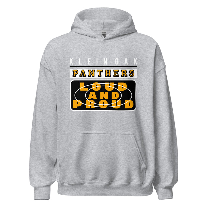 Klein Oak High School Panthers Sport Grey Classic Unisex Hoodie 86