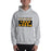 Man wearing a Klein Oak High School Panthers Sport Grey Classic Unisex Hoodie 86