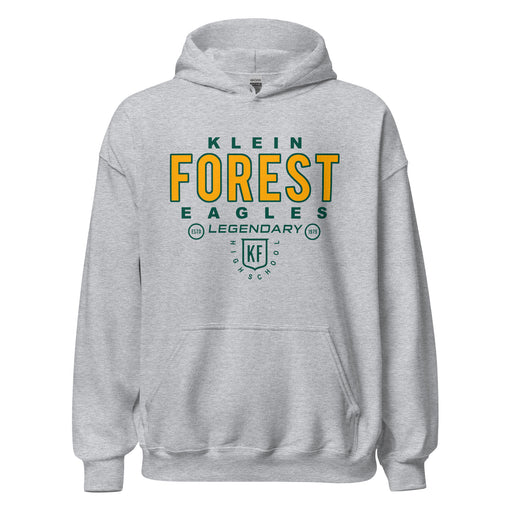 Klein Forest High School Sport Grey Classic Unisex Hoodie 03