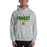 Man wearing a Klein Forest High School Sport Grey Classic Unisex Hoodie 07