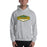 Man wearing a Klein Forest High School Sport Grey Classic Unisex Hoodie 09