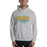 Man wearing a Klein Forest High School Sport Grey Classic Unisex Hoodie 12