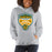 Woman wearing a Klein Forest High School Sport Grey Classic Unisex Hoodie 14