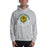 Man wearing a Klein Forest High School Sport Grey Classic Unisex Hoodie 19