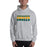 Man wearing a Klein Forest High School Sport Grey Classic Unisex Hoodie 25