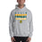 Man wearing a Klein Forest High School Sport Grey Classic Unisex Hoodie 29