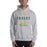 Man wearing a Klein Forest High School Sport Grey Classic Unisex Hoodie 34