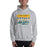 Man wearing a Klein Forest High School Sport Grey Classic Unisex Hoodie 48