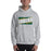 Man wearing a Klein Forest High School Sport Grey Classic Unisex Hoodie 84