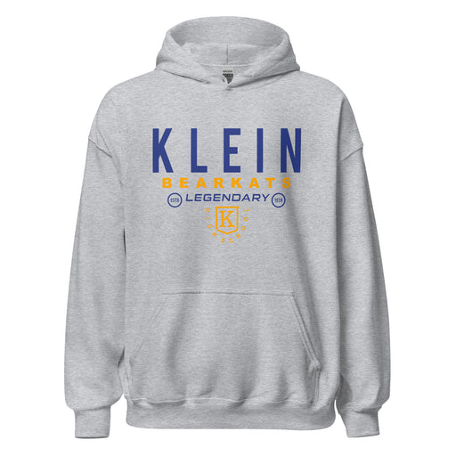 Klein High School Bearkats Sport Grey Classic Unisex Hoodie 03