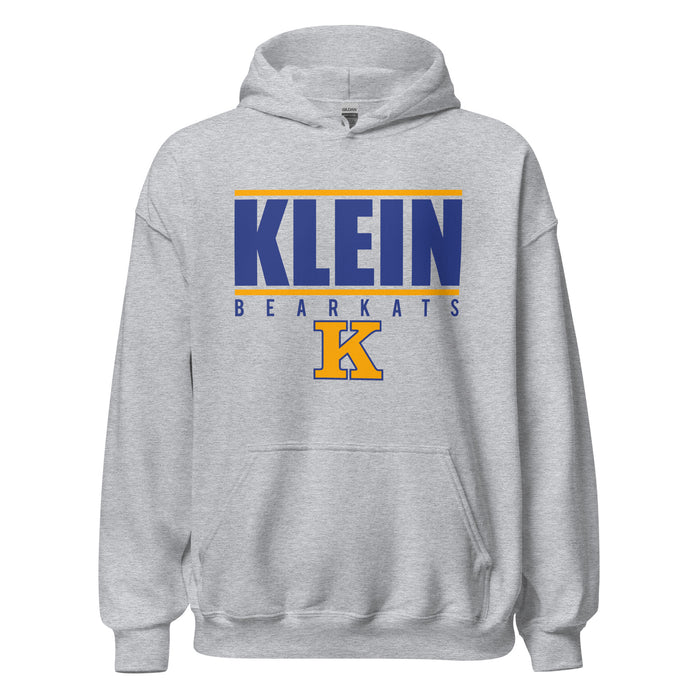 Klein High School Bearkats Sport Grey Classic Unisex Hoodie 07