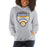 Man wearing a Klein High School Bearkats Sport Grey Classic Unisex Hoodie 14