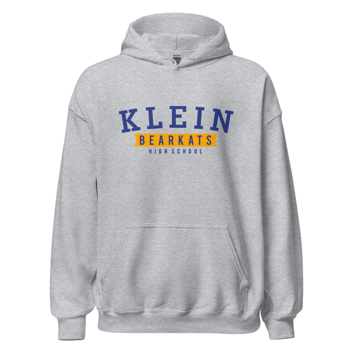 Klein High School Bearkats Sport Grey Classic Unisex Hoodie 21