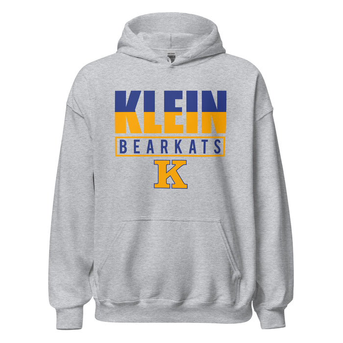 Klein High School Bearkats Sport Grey Classic Unisex Hoodie 29