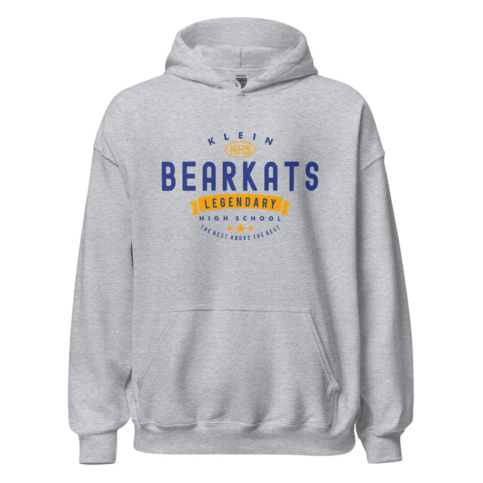 Klein High School Bearkats Sport Grey Classic Unisex Hoodie 44