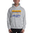 Man wearing a Klein High School Bearkats Sport Grey Classic Unisex Hoodie 48