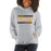 Woman wearing a Klein High School Bearkats Sport Grey Classic Unisex Hoodie 72