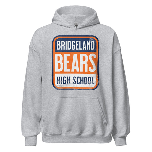 Bridgeland High School Bears Sport Grey Classic Unisex Hoodie 01