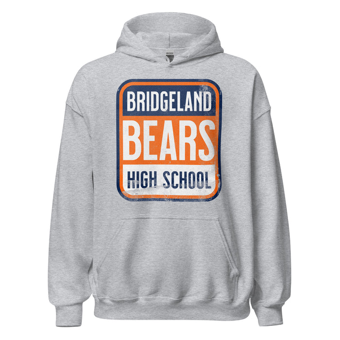 Bridgeland High School Bears Sport Grey Classic Unisex Hoodie 01