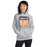 Woman wearing a Bridgeland High School Bears Sport Grey Classic Unisex Hoodie 01