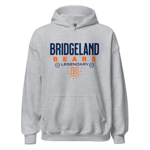 Bridgeland High School Bears Sport Grey Classic Unisex Hoodie 03