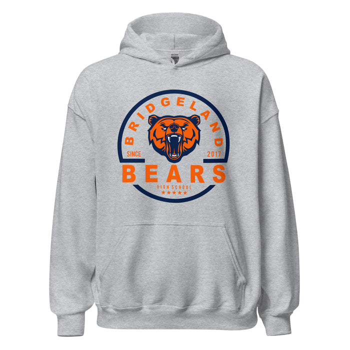 Bridgeland High School Bears Sport Grey Classic Unisex Hoodie 04