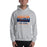 Man wearing a Bridgeland High School Bears Sport Grey Classic Unisex Hoodie 05