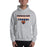 Man wearing a Bridgeland High School Bears Sport Grey Classic Unisex Hoodie 23