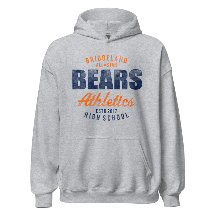 Bridgeland High School Bears Sport Grey Classic Unisex Hoodie 34