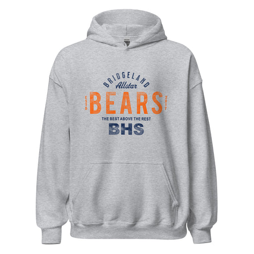 Bridgeland High School Bears Sport Grey Classic Unisex Hoodie 40