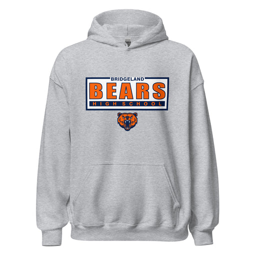 Bridgeland High School Bears Sport Grey Classic Unisex Hoodie 49