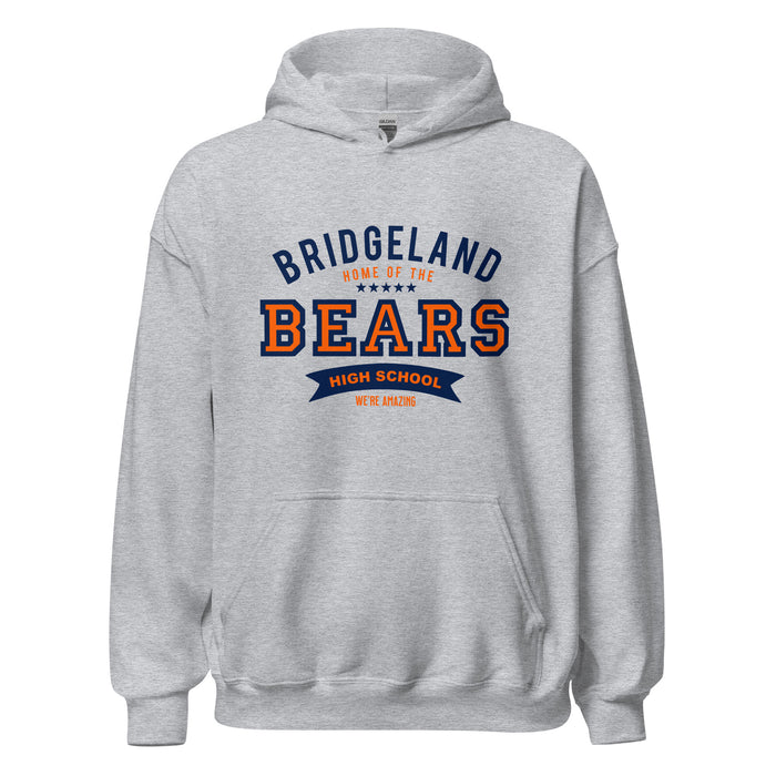 Bridgeland High School Bears Sport Grey Classic Unisex Hoodie 96