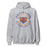 Grand Oaks High School Grizzlies Sport Grey Classic Unisex Hoodie 16