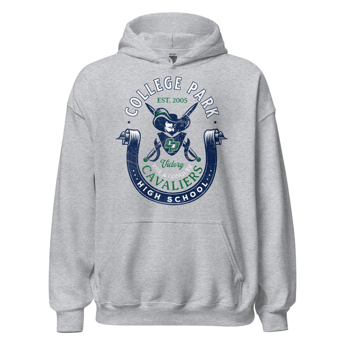 College Park High School Sport Grey Classic Unisex Hoodie 203