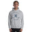 Man wearing a College Park High School Sport Grey Classic Unisex Hoodie 222