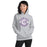 Woman wearing a Klein Cain High School Hurricanes Sport Grey Classic Hoodie 211