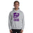 Man wearing a Klein Cain High School Hurricanes Sport Grey Classic Hoodie 230