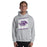 Man wearing a Klein Cain High School Hurricanes Sport Grey Classic Hoodie 231