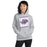 Woman wearing a Klein Cain High School Hurricanes Sport Grey Classic Hoodie 231